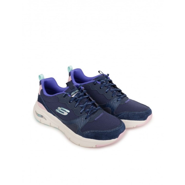 SKECHERS Deportivas Arch Fit Vista View Azules