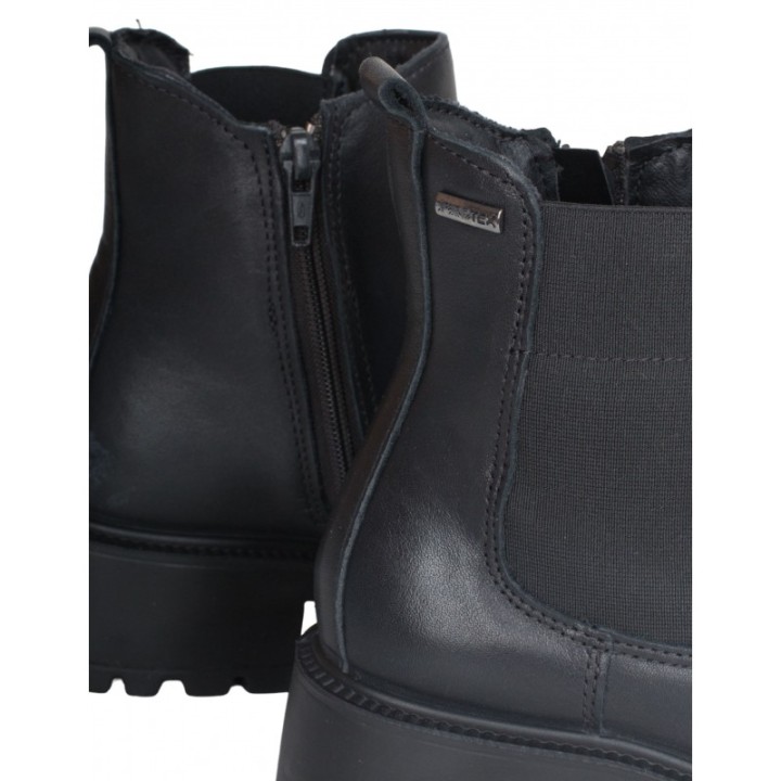 IMAC Botines Tacon Chelsea Impermeables Negros