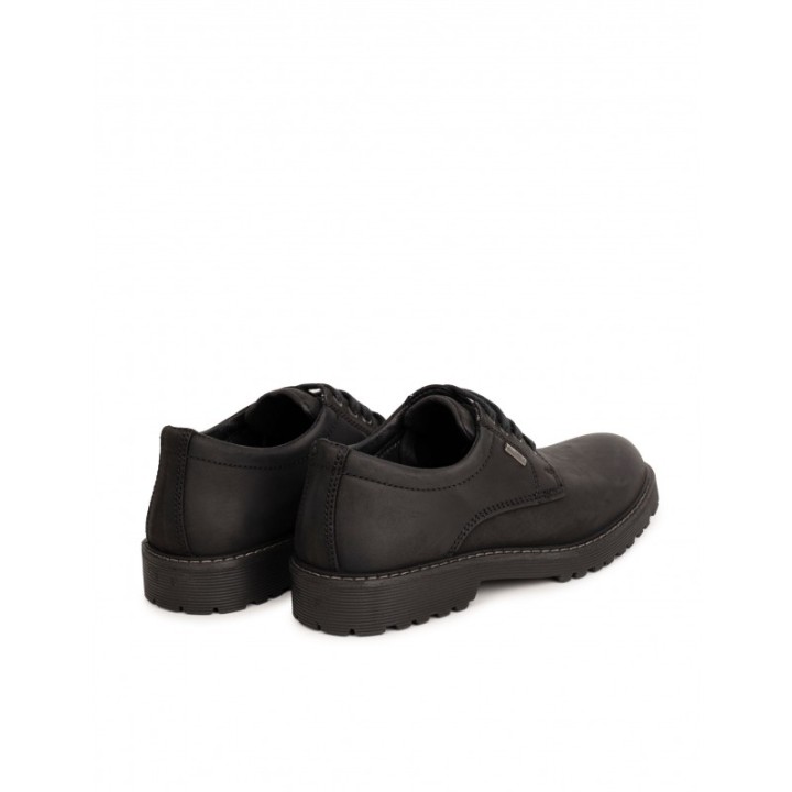 IMAC Zapatos Cordones Impermeables Negros