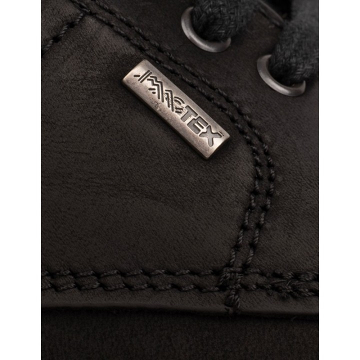 IMAC Zapatos Cordones Impermeables Negros