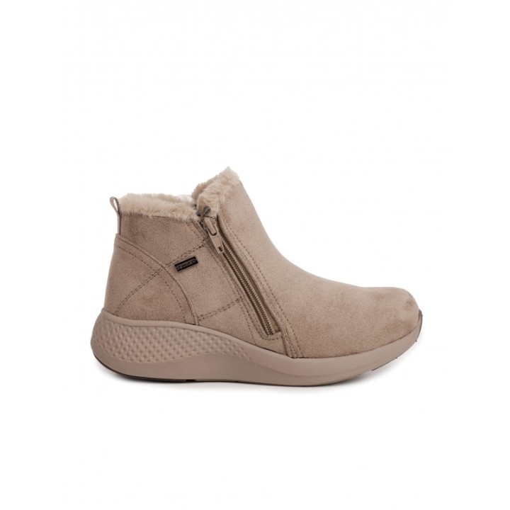 DOCTOR CUTILLAS Botines Impermeables Pelo Interior Beige