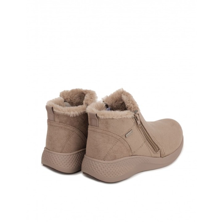DOCTOR CUTILLAS Botines Impermeables Pelo Interior Beige