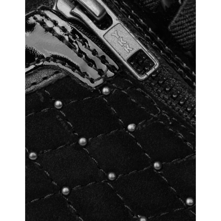 DOCTOR CUTILLAS Zapatos Cuna Brillos Negros