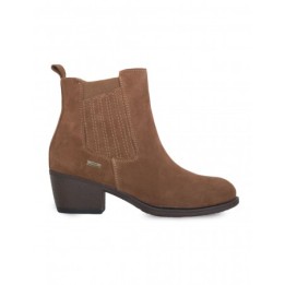 Botines Tacon Impermeables Chelsea Marrones
