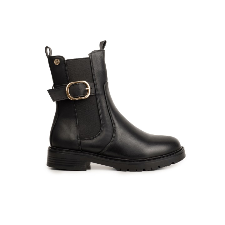 XTI Botines Chelsea Hebilla
