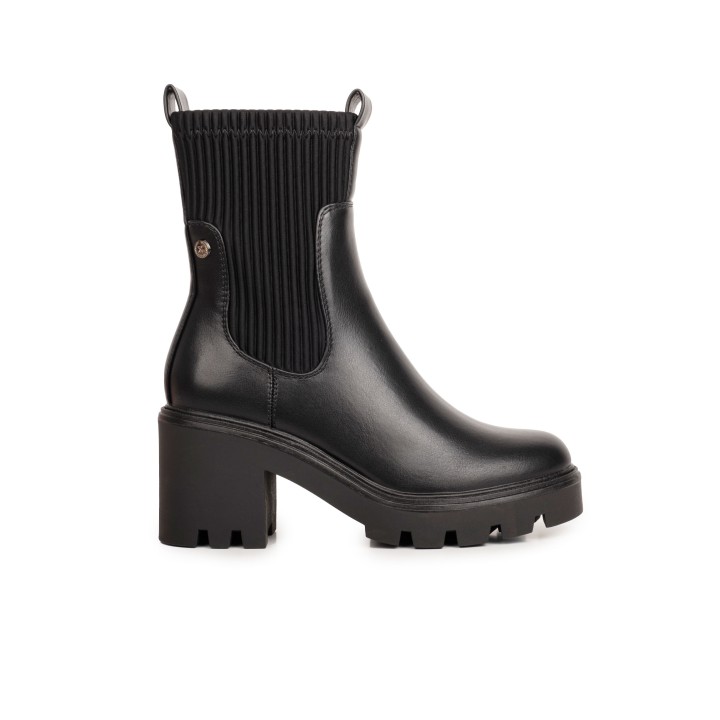XTI Botines Chelsea Combinados Veganos