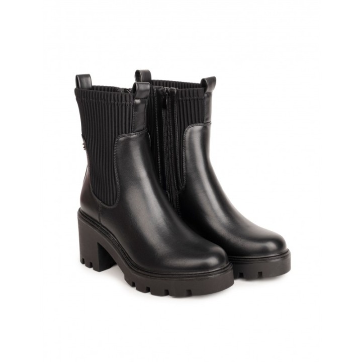 XTI Botines Chelsea Combinados Veganos