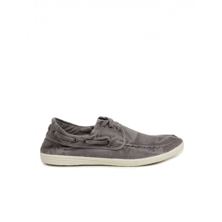 NATURAL WORLD Zapatillas Nauticas Gris