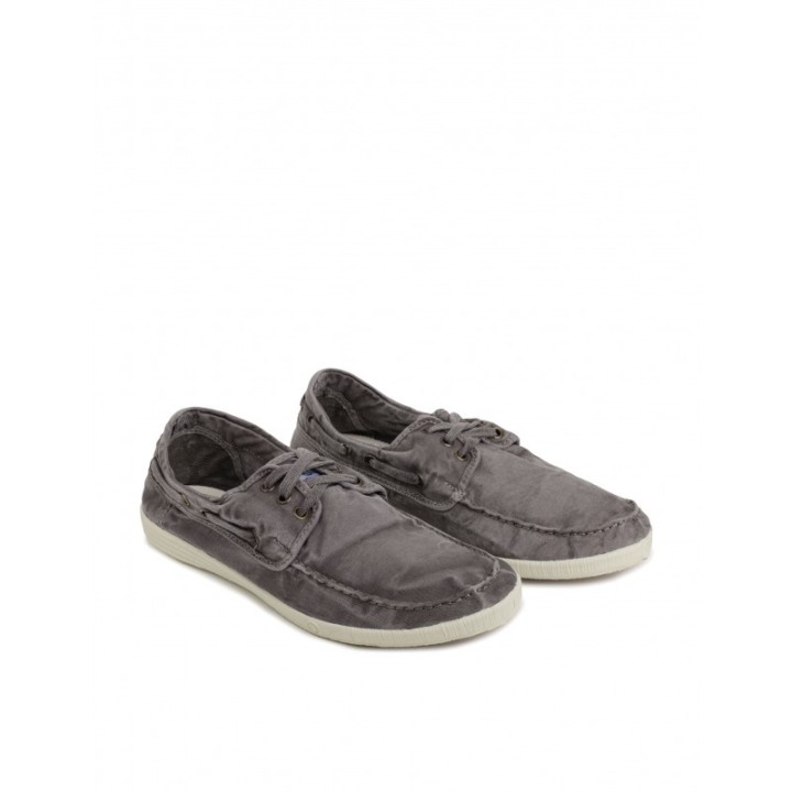 NATURAL WORLD Zapatillas Nauticas Gris