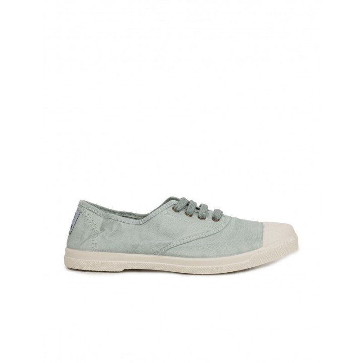 NATURAL WORLD Zapatillas Lona Puntera Celeste