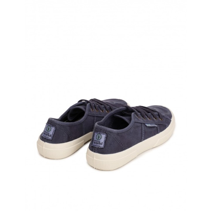 NATURAL WORLD Zapatillas Lona Azules