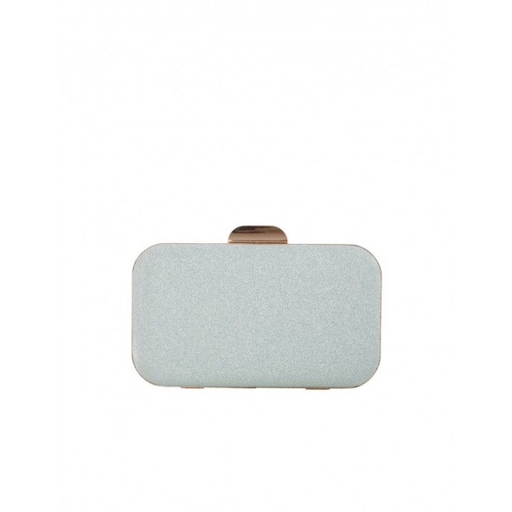 Clutch Fiesta Brillos Menta