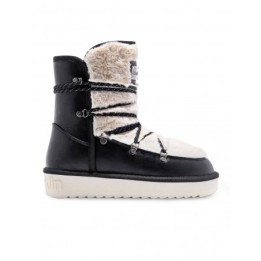 D FRANKLIN Botas Australianas Negras Pelo