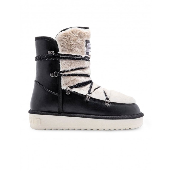 D FRANKLIN Botas Australianas Negras Pelo