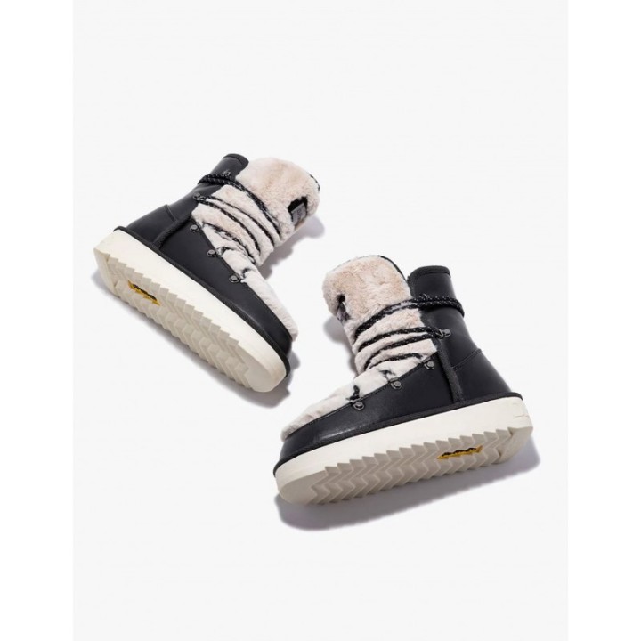 D FRANKLIN Botas Australianas Negras Pelo