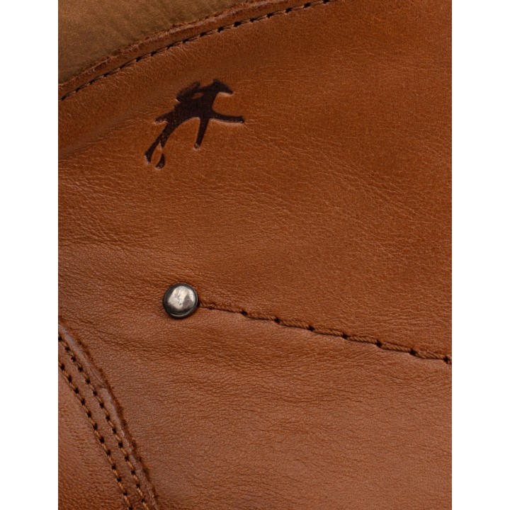 FLUCHOS Botines Cordones Elasticos Cuero