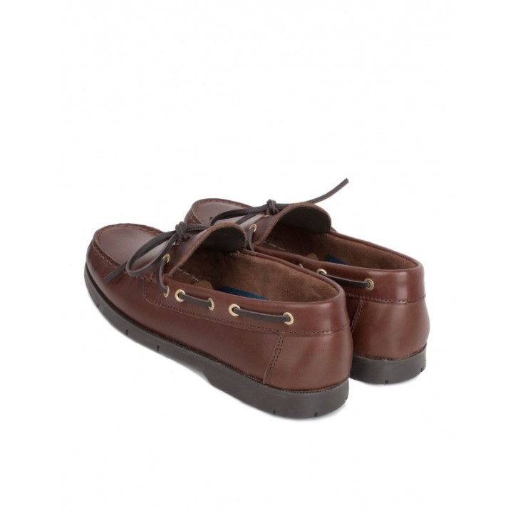 Nauticos Piel Cordones Marrones PERA LIMONERA