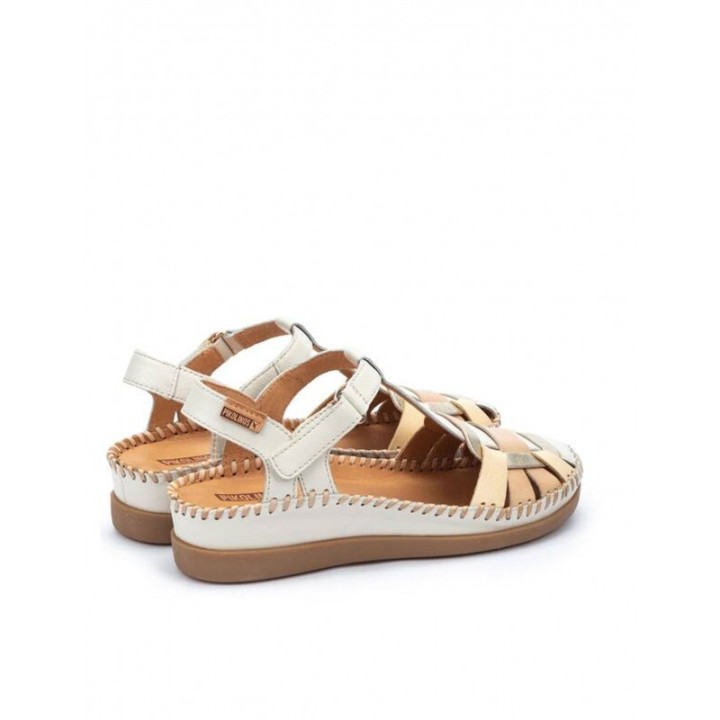 PIKOLINOS Sandalias Cangrejeras Cuna Baja Beige