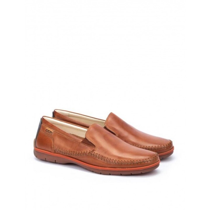 PIKOLINOS Mocasines Piel Costuras Cuero