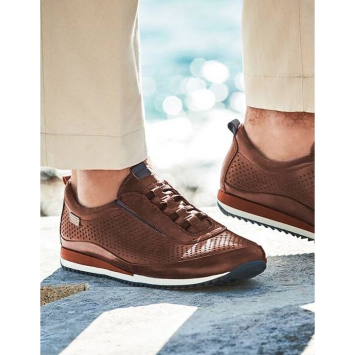 PIKOLINOS Zapatos Sport Calados Cuero