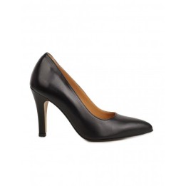Zapatos Salon Piel Negros PERA LIMONERA