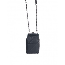 Bolso Porta Movil Acolchado Negro