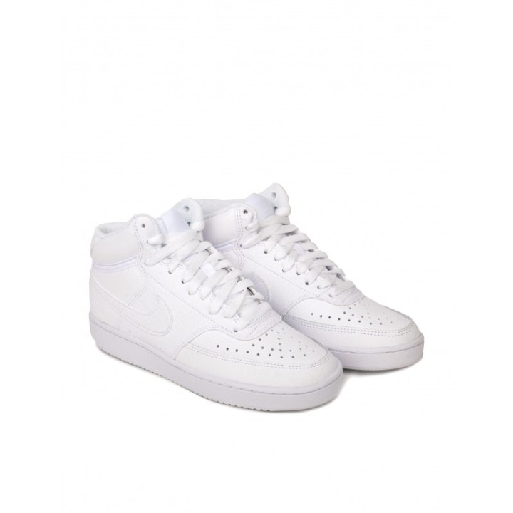 NIKE Zapatillas Court Vision Mid Blancas