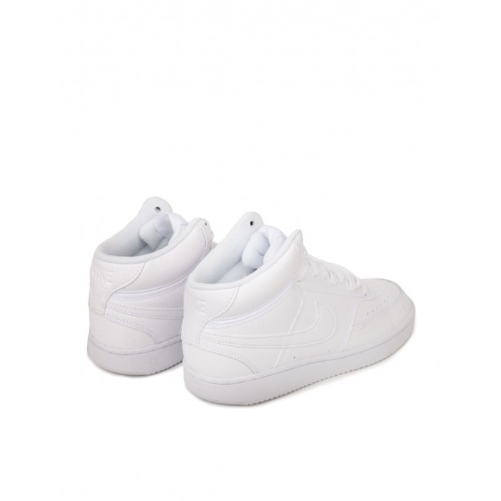 NIKE Zapatillas Court Vision Mid Blancas