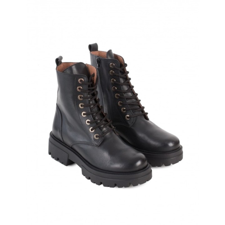 Botas Militares Piel PERA LIMONERA