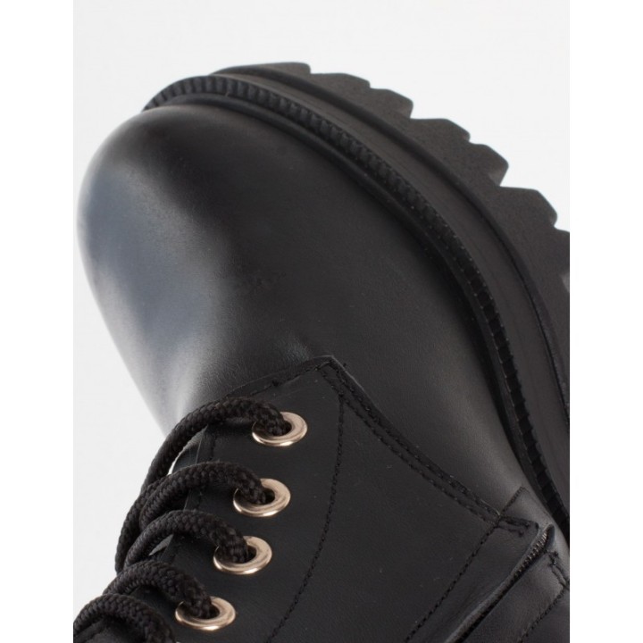 Botas Militares Piel PERA LIMONERA