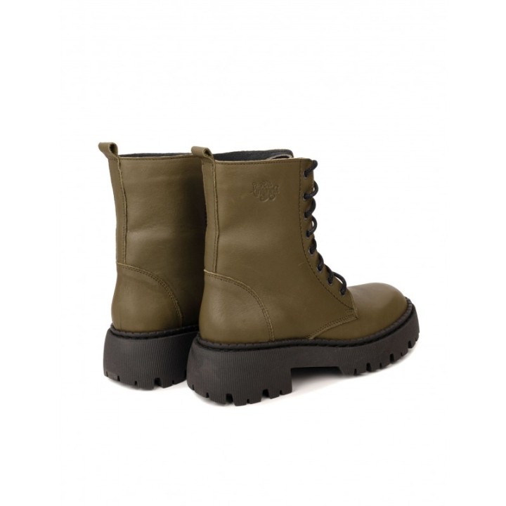 Botas Militares Plataforma Track Kaki PERA LIMONERA