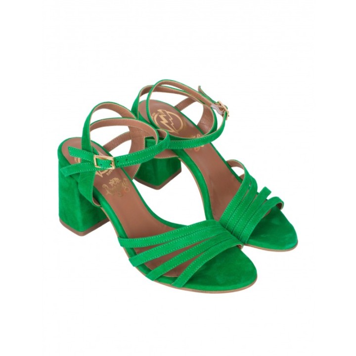 Sandalias Fiesta Verdes PERA LIMONERA