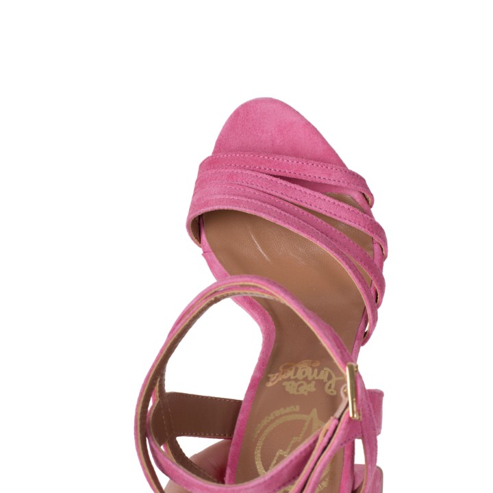Sandalias Fiesta Fucsia PERA LIMONERA