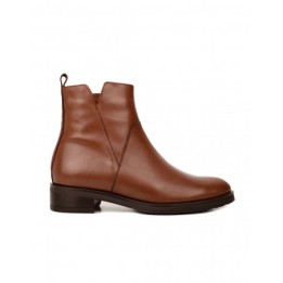 WONDERS Botines Piel Planos Marrones