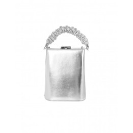 MENBUR Bolso Fiesta Alargado Plateado