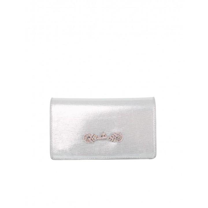 MENBUR Bolso Fiesta Plateado