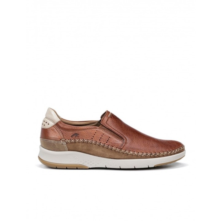 FLUCHOS Mocasines Casual Piel Marrones
