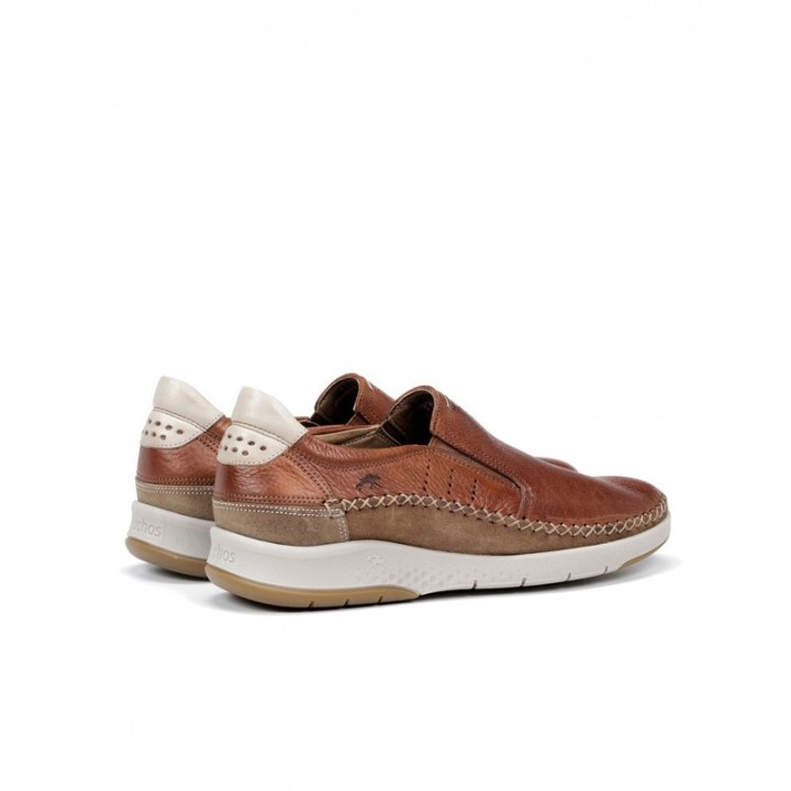 FLUCHOS Mocasines Casual Piel Marrones