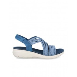 Sandalias Deportivas Cuna Tiras Elasticas Azules