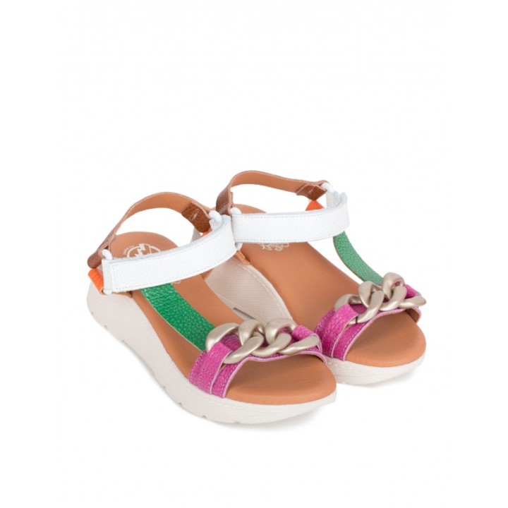Sandalias Deportivas Colores Cadena PERA LIMONERA
