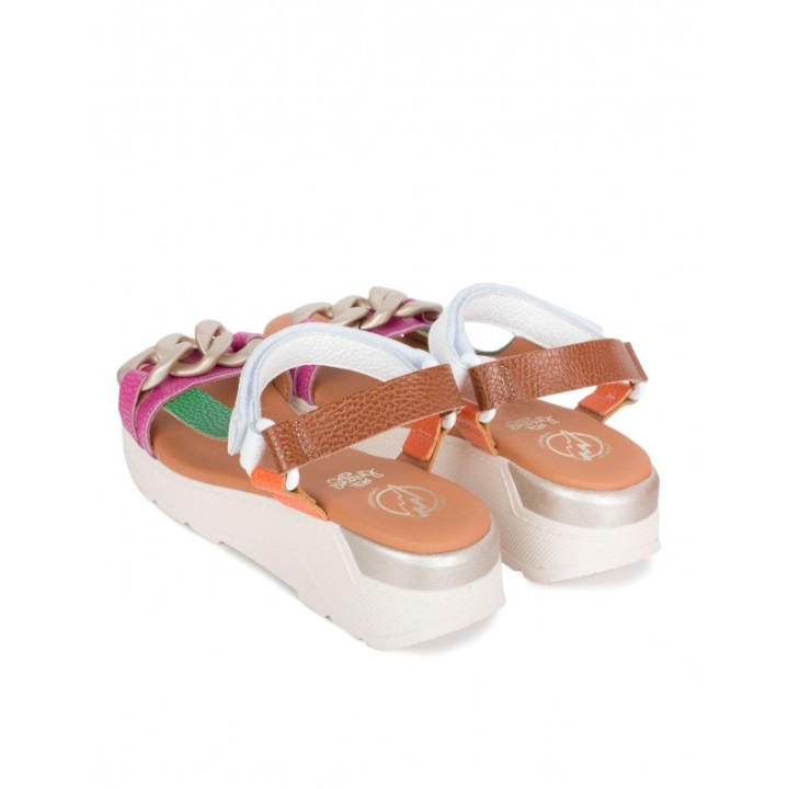 Sandalias Deportivas Colores Cadena PERA LIMONERA