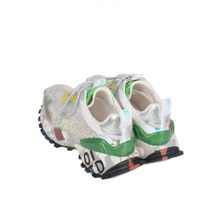 EXe Zapatillas Plataforma Brillantes