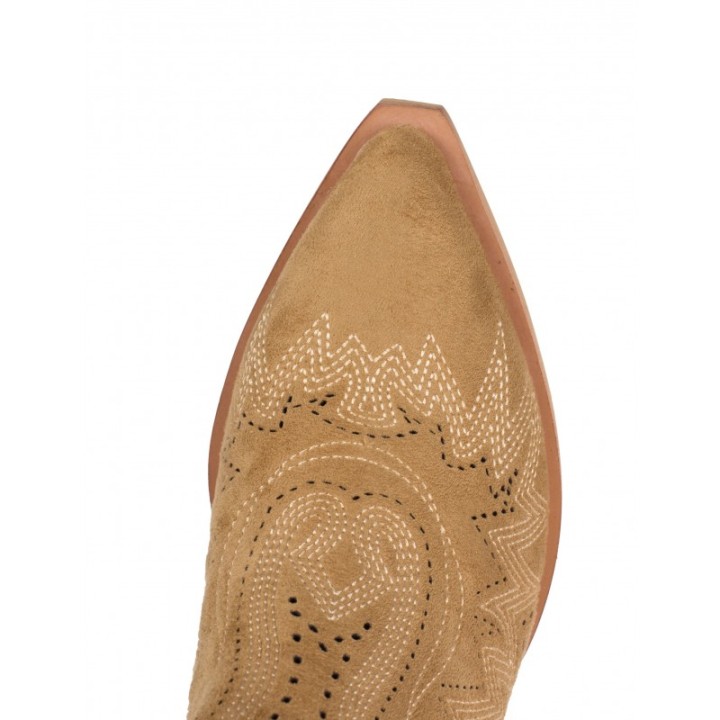 Botines Camperos Aberturas Camel