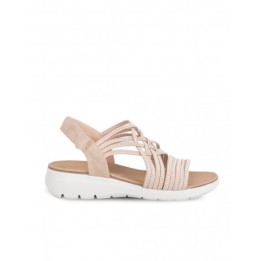 Sandalias Deportivas Cuna Tiras Elasticas Beige
