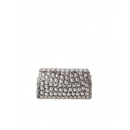 Bolso Tachuelas Plateado