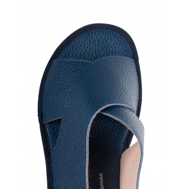 DOCTOR CUTILLAS Sandalias Cuna Piel Azules