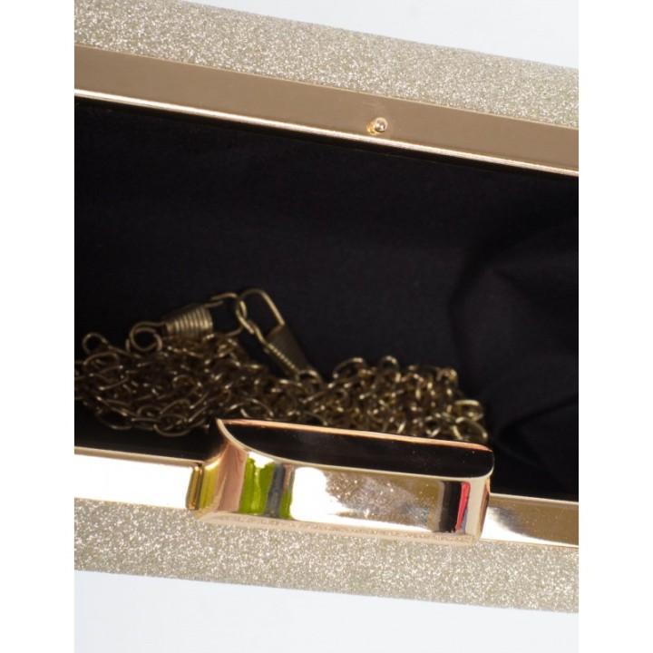 Clutch Fiesta Brillos Dorado