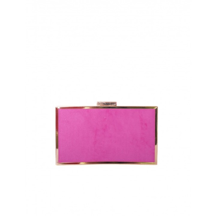 Clutch Fiesta Abalorios Fucsia