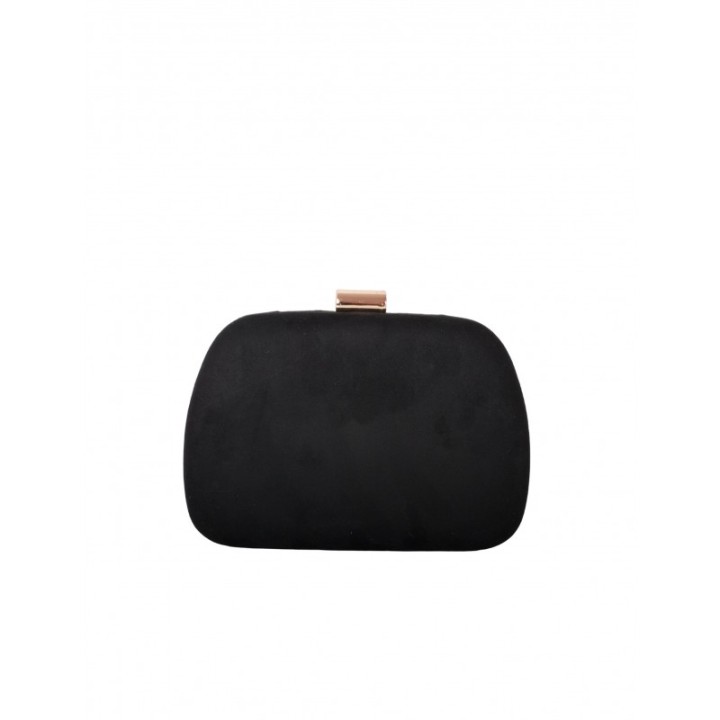 Bolso Fiesta Redondeado Negro