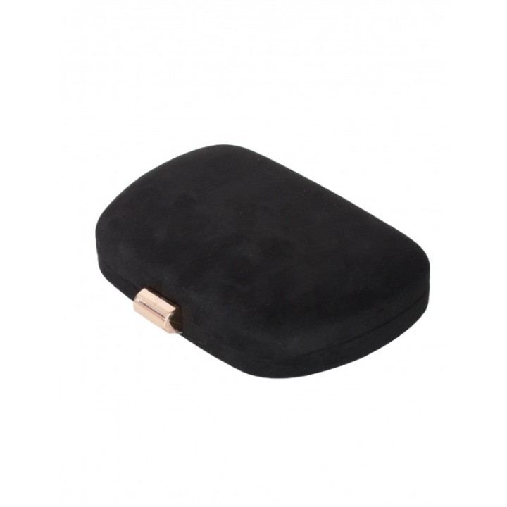 Bolso Fiesta Redondeado Negro
